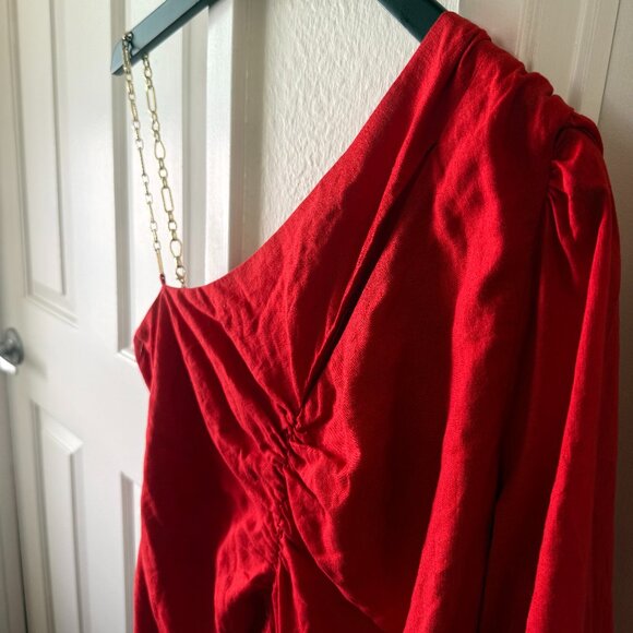 Lovers + Friends Rosalie Mini Dress – Bright Red | Size XL | NWT - Picture 4 of 5